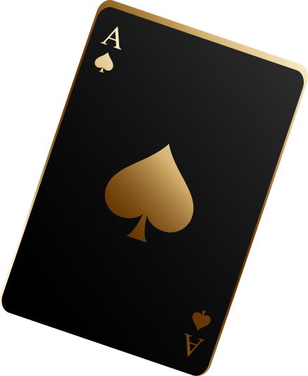 casino playing card decoration